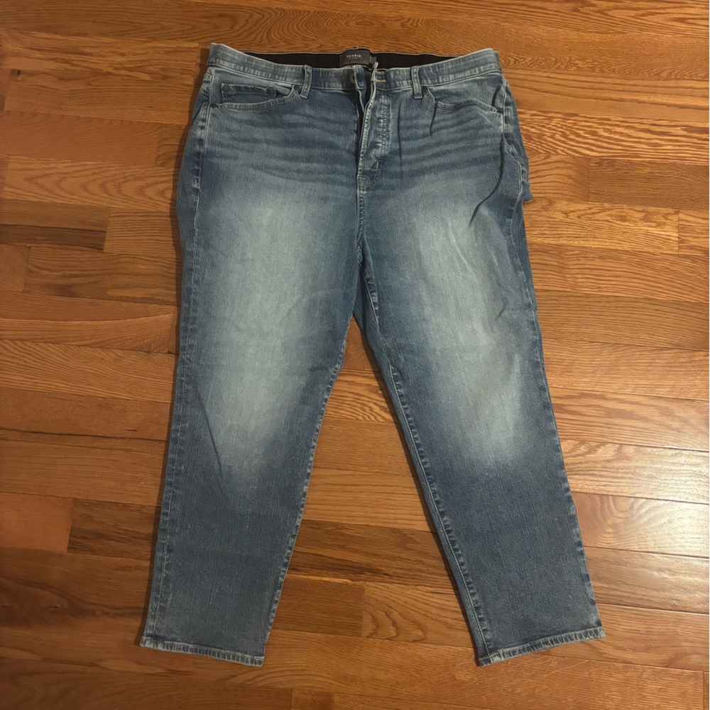 Torrid Faded Blue Slim Jeans
